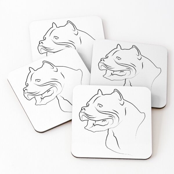 Item preview, Pittbull Animals Silouhette designed and sold by ArtcoreAD.