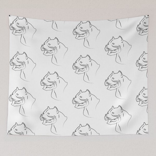 Item preview, Pittbull Animals Silouhette designed and sold by ArtcoreAD.