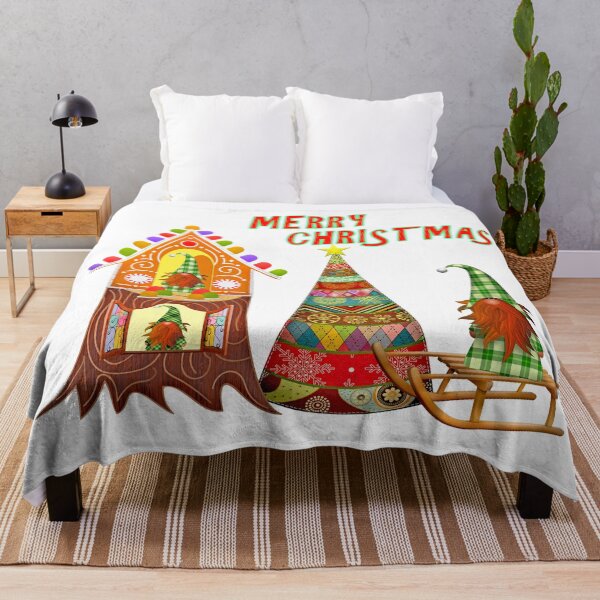 Item preview, Merry Christmas from the Gnomes designed and sold by TigsArts.