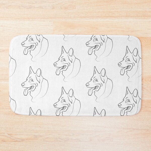 Item preview, German Shepherd / German Shepard Animals Silouhette designed and sold by ArtcoreAD.