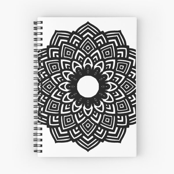 Item preview, Mandala (Black and White) designed and sold by Rudravi.