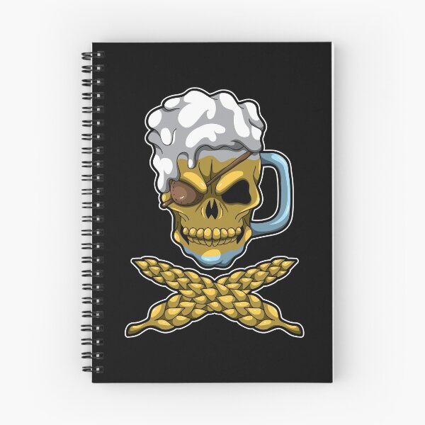 Item preview, Beer Mug Skull - Brewery Pirate - Oktoberfest designed and sold by anziehend.