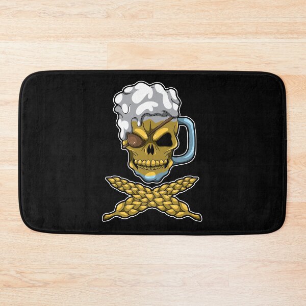 Item preview, Beer Mug Skull - Brewery Pirate - Oktoberfest designed and sold by anziehend.