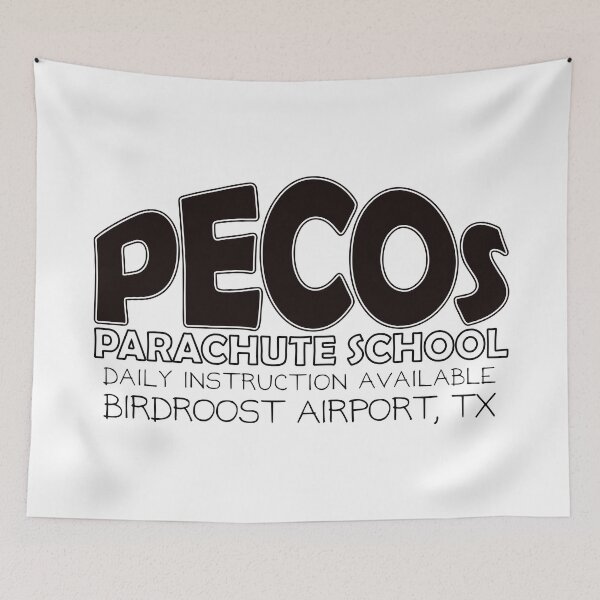 Item preview, Pecos Parachute School designed and sold by ghostcraft.