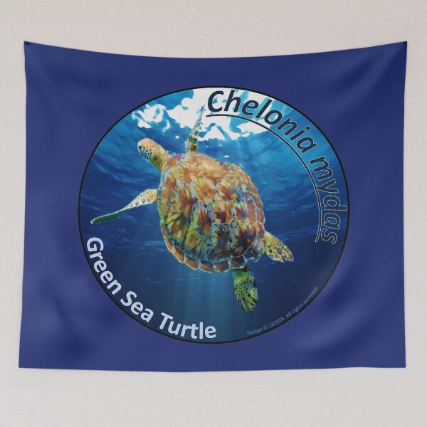 Item preview, Green Sea Turtle Chelonia mydas designed and sold by 28TEES.
