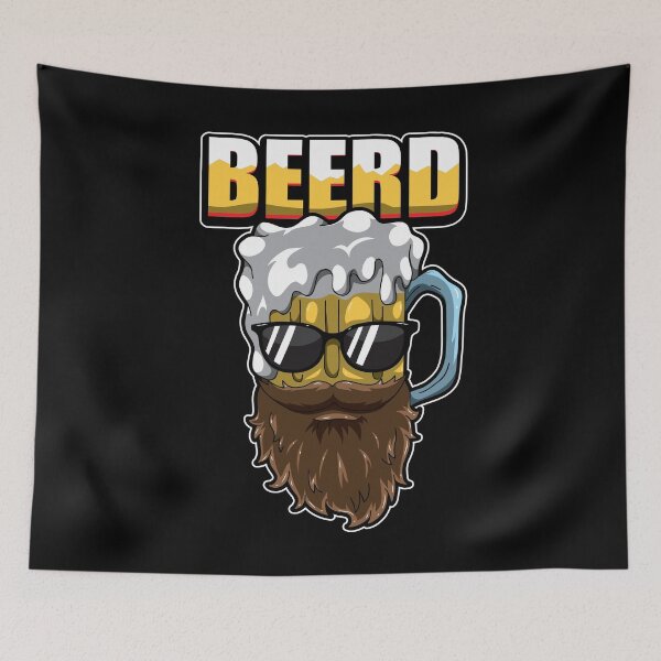 Item preview, Beerd - Beer And Beard - Brewer Hipster designed and sold by anziehend.