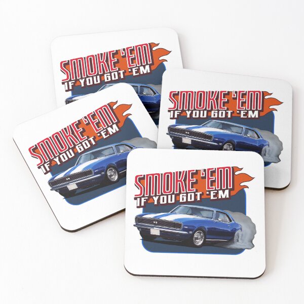 Item preview, Smokin' Blue Muscle Car designed and sold by Yourauto.