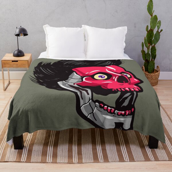 Item preview, Punk Red Skull Cyborg designed and sold by Alexandre Moschini.