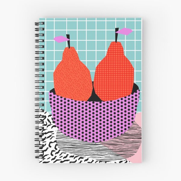 Item preview, Sprung - 80s throwback style vintage mod retro 1980s neon fruit still life pop art designed and sold by wackadesigns.