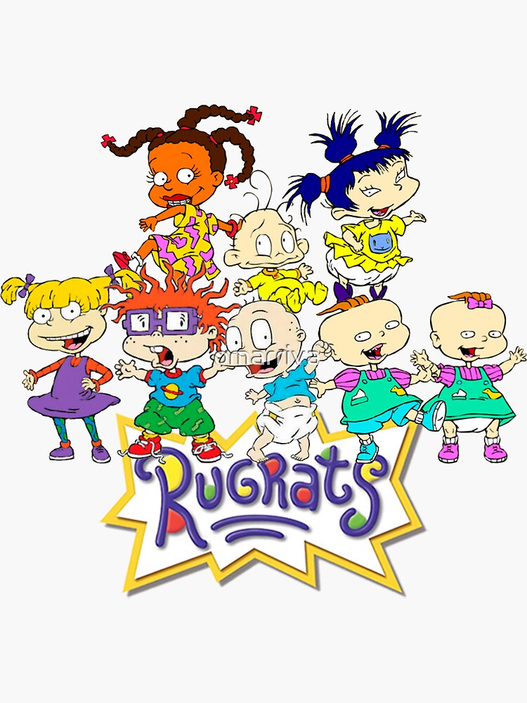 Rugrats Sticker For Sale By Omarriva Redbubble