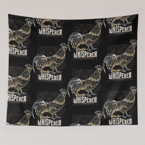 Item preview, rooster whisperer graphic  designed and sold by pirminio.