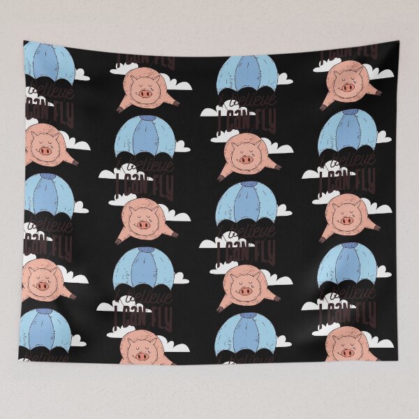 Item preview, flying pig  designed and sold by pirminio.