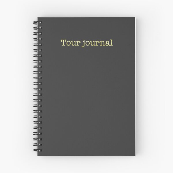 Item preview, Tour journal designed and sold by Sammiecanteven.