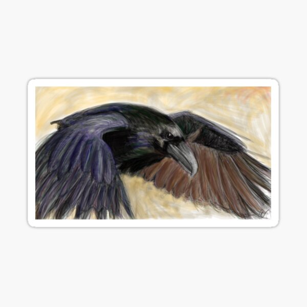Item preview, raven designed and sold by mayerarts.