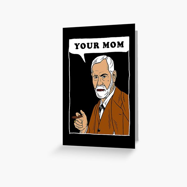 Item preview, Your Mom - Freud designed and sold by Yipptee Shirts.