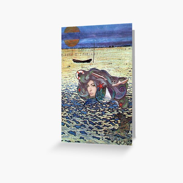 The Mermaid Greeting Card