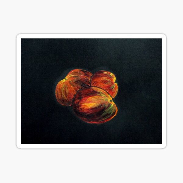 Peach Treble Sticker