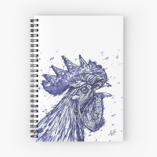 Item preview, CHICKEN - watercolor portrait.1 designed and sold by lautir.