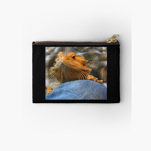 Item preview, Bearded Dragon on knee designed and sold by foozma73.
