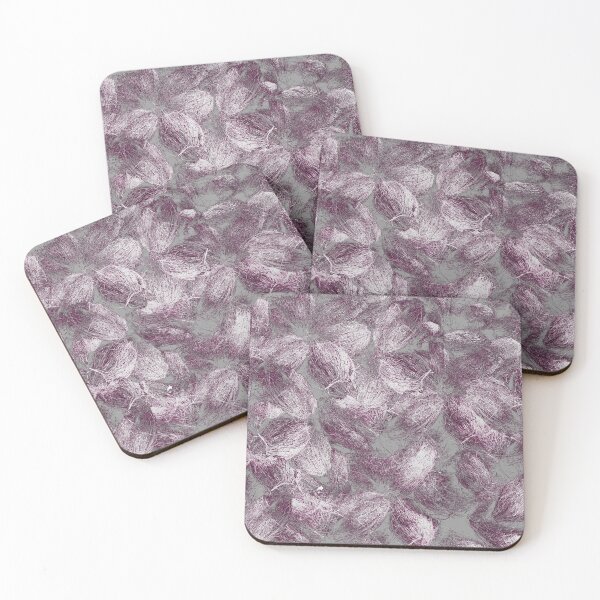 Item preview, Purple and Gray texture coconut hair Root designed and sold by hutofdesigns.