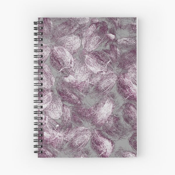 Item preview, Purple and Gray texture coconut hair Root designed and sold by hutofdesigns.