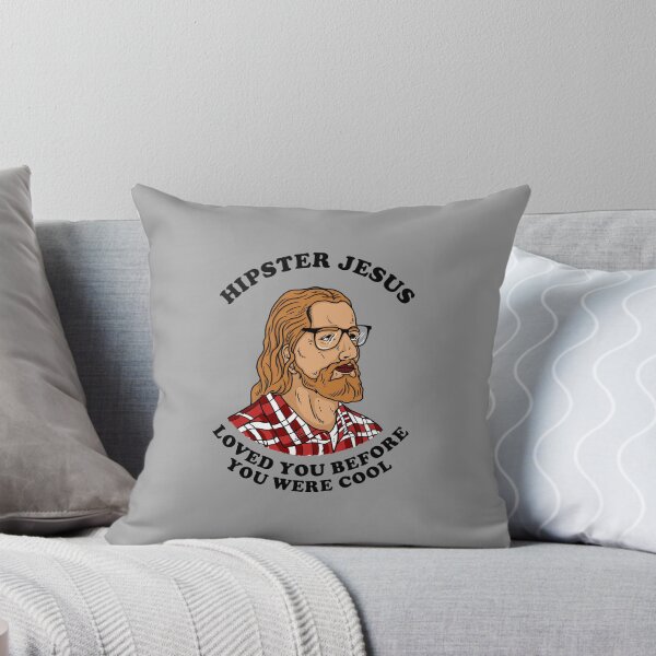 Item preview, Hipster Jesus Loved You Before You Were Cool designed and sold by Yipptee Shirts.