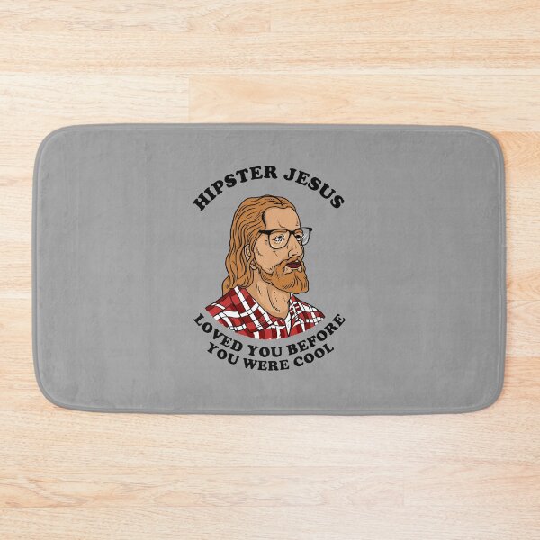 Item preview, Hipster Jesus Loved You Before You Were Cool designed and sold by Yipptee Shirts.