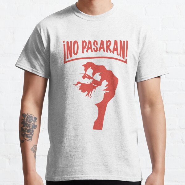 t shirt no pasaran