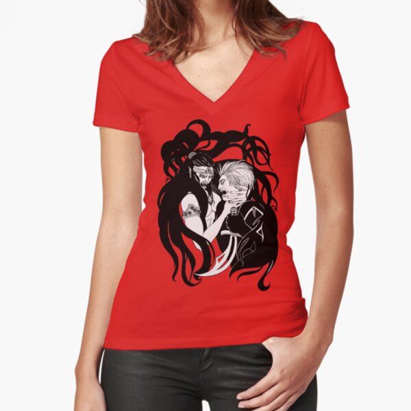 Fitted V-Neck T-Shirt