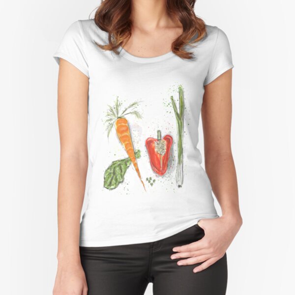 Fitted Scoop T-Shirt