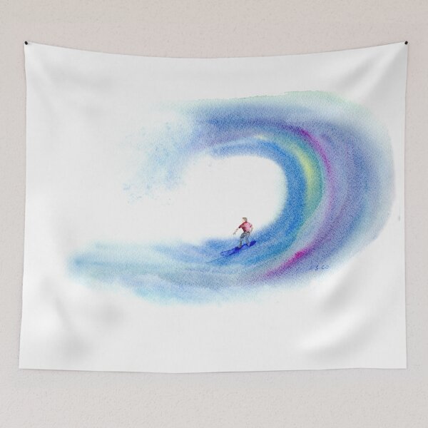 Item preview, Surfer with Wave 3  designed and sold by Sandra Connelly.