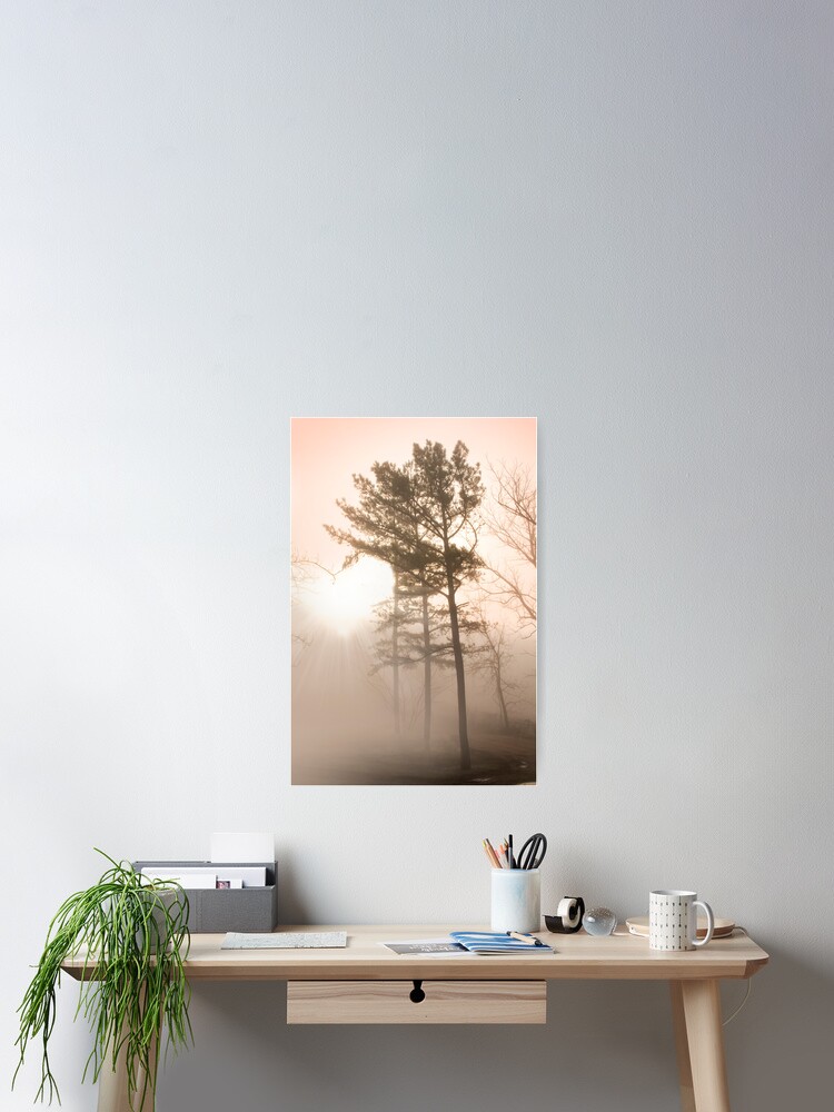 Thumbnail 2 of 3, Poster, In the heart of the pines designed and sold by believer9.