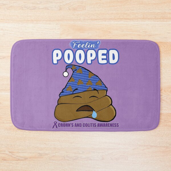 Item preview, Feelin' Pooped - Crohn's and Colitis Awareness designed and sold by poo-tee.