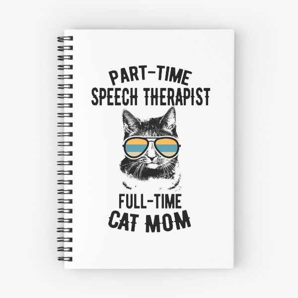 Aperçu de l'œuvre Part-Time Speech Therapist, Full-Time Cat Mom créée et vendue par Ripper19.