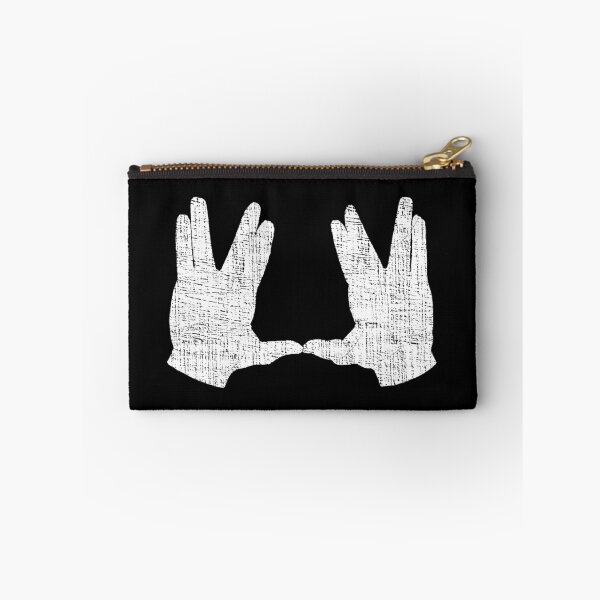 Item preview, Jewish Mystic Symbol Aaronic Blessing  Birkat Kohanim Hand Gesture - White Distressed designed and sold by webdango.
