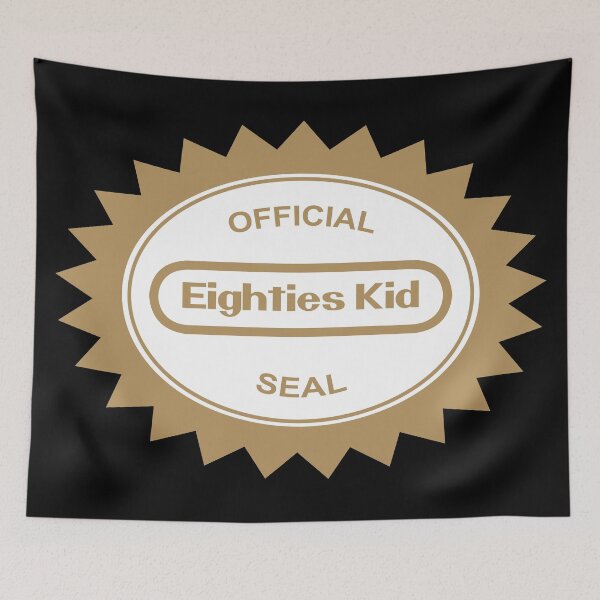 Item preview, 80's kid official seal designed and sold by laffograms.