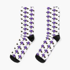 Purple Octane: Rocket League Socks