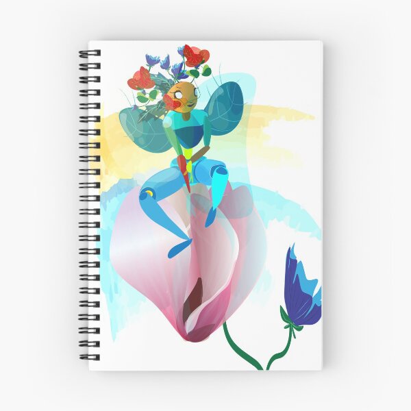 Item preview, VERY COLORFUL FAIRY OF FLOWERS designed and sold by Luciano Montemarano.