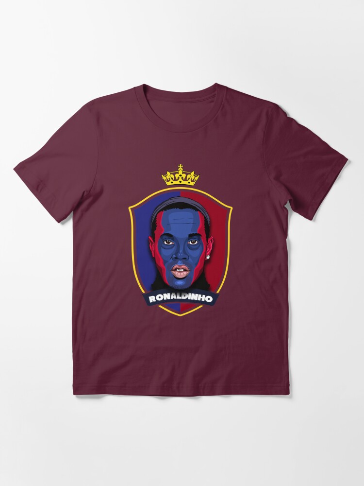 Ronaldinho Barcelona Essential T-Shirt for Sale by IllustratingOwl