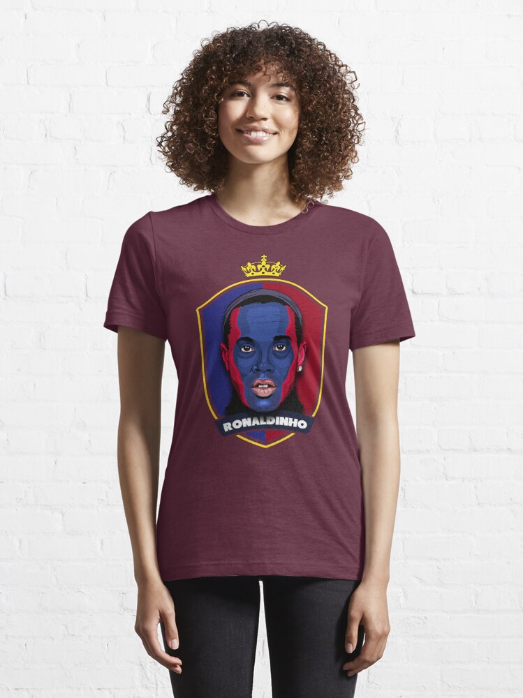 Ronaldinho Barcelona Essential T-Shirt for Sale by IllustratingOwl