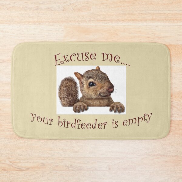 Item preview, Excuse me...your birdfeeder is empty designed and sold by Frankie Cat Photography.