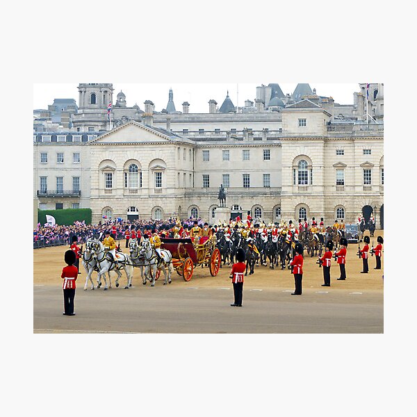 UK, England, London, Horse Guards Parade, Royal Wedding Photographic Print
