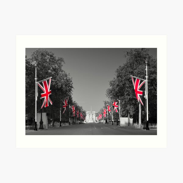 UK, England, London, Buckingham Palace, Royal Wedding Art Print