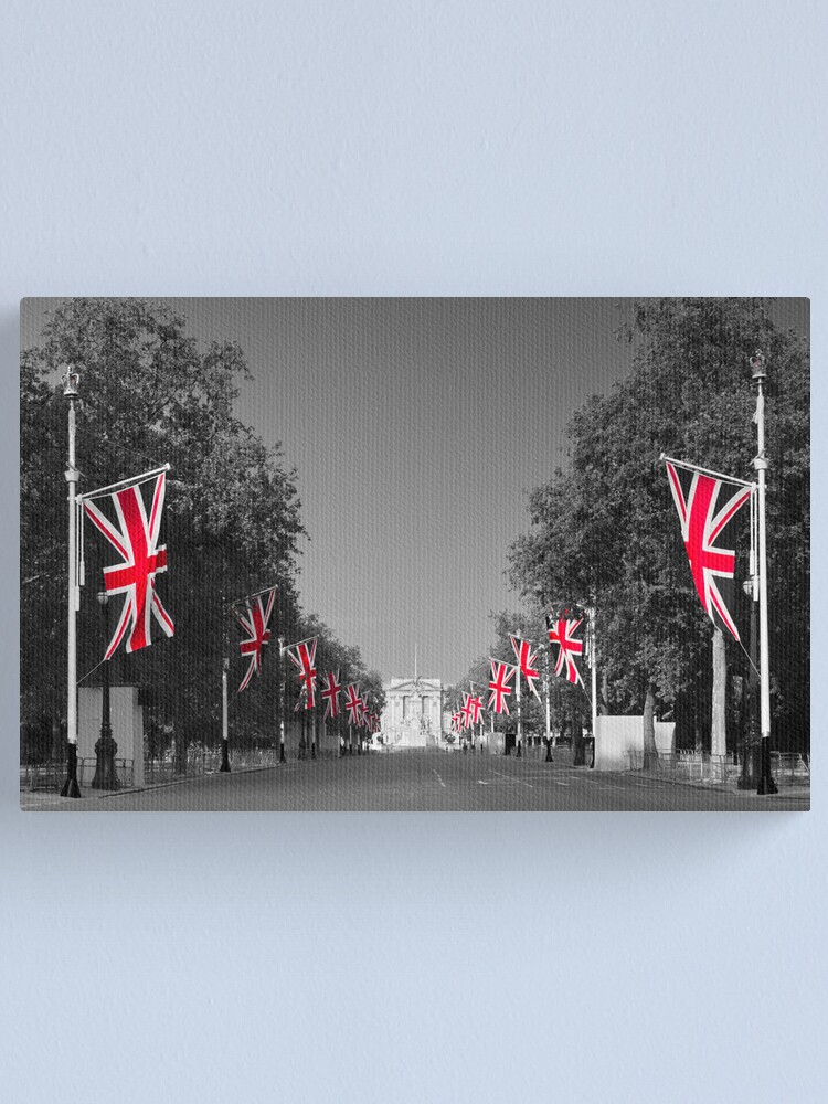 Alternate view of UK, England, London, Buckingham Palace, Royal Wedding Canvas Print