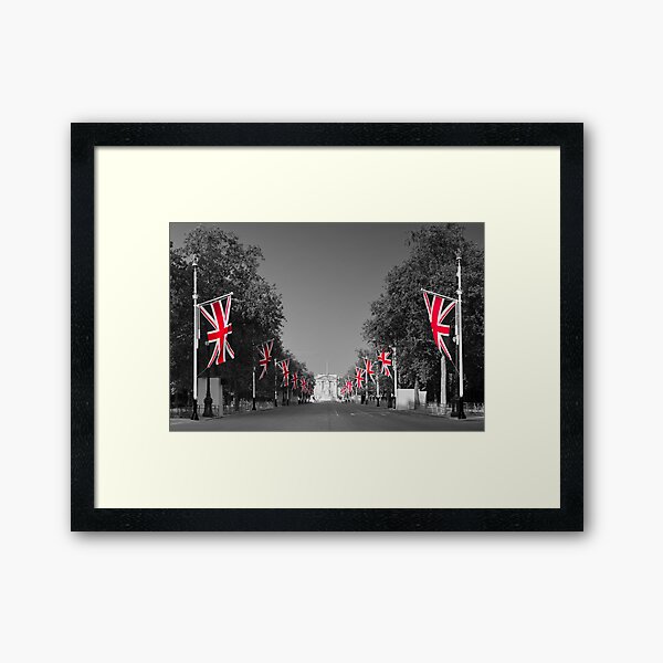 UK, England, London, Buckingham Palace, Royal Wedding Framed Art Print
