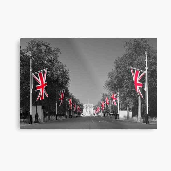 UK, England, London, Buckingham Palace, Royal Wedding Metal Print