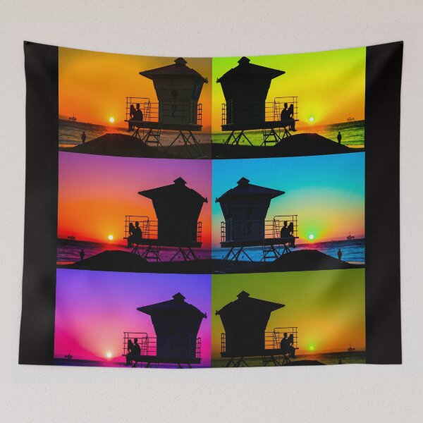 Item preview, Towers at Sunset design by Rich AMeN Gill designed and sold by RichAMeNGill.