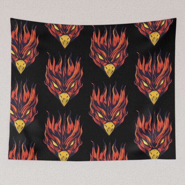 Item preview, strong burning phoenix  designed and sold by pirminio.