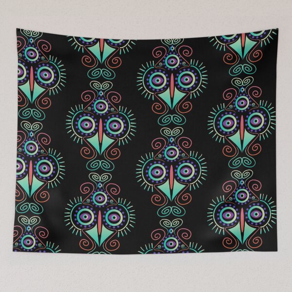Item preview, psychedelic chicken  designed and sold by pirminio.