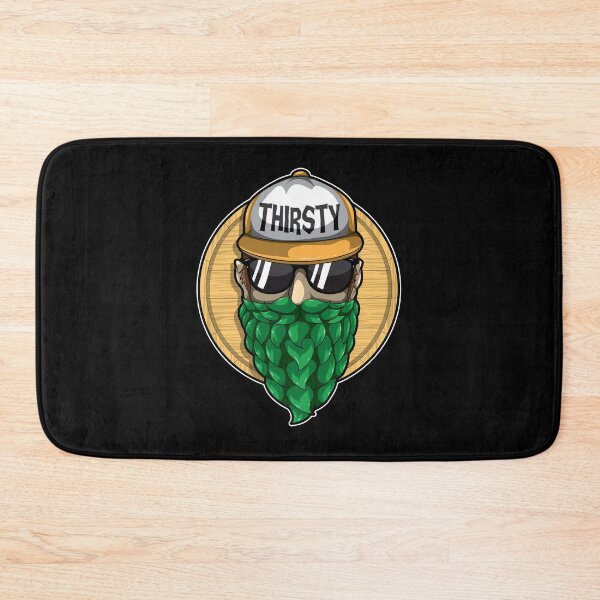 Item preview, Thirsty - Hop Beard - Brewery Hipster designed and sold by anziehend.